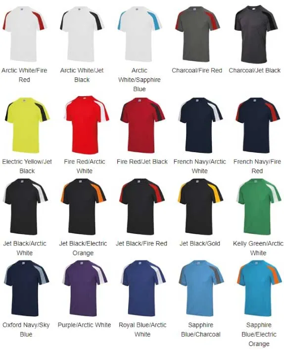 003JC Contrast Womens cool T
