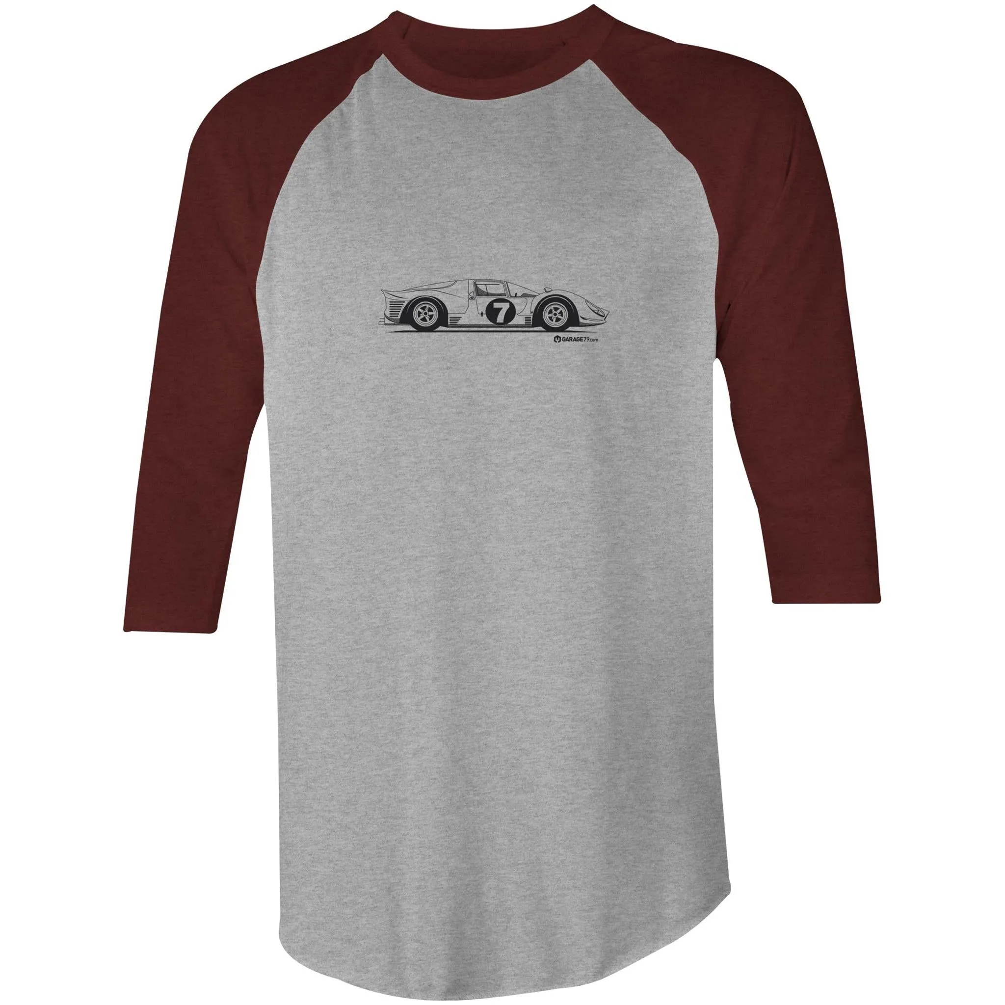 1966 Ferrari 330 P3/4 3/4 Sleeve T-Shirt