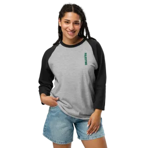 3/4 sleeve raglan shirt