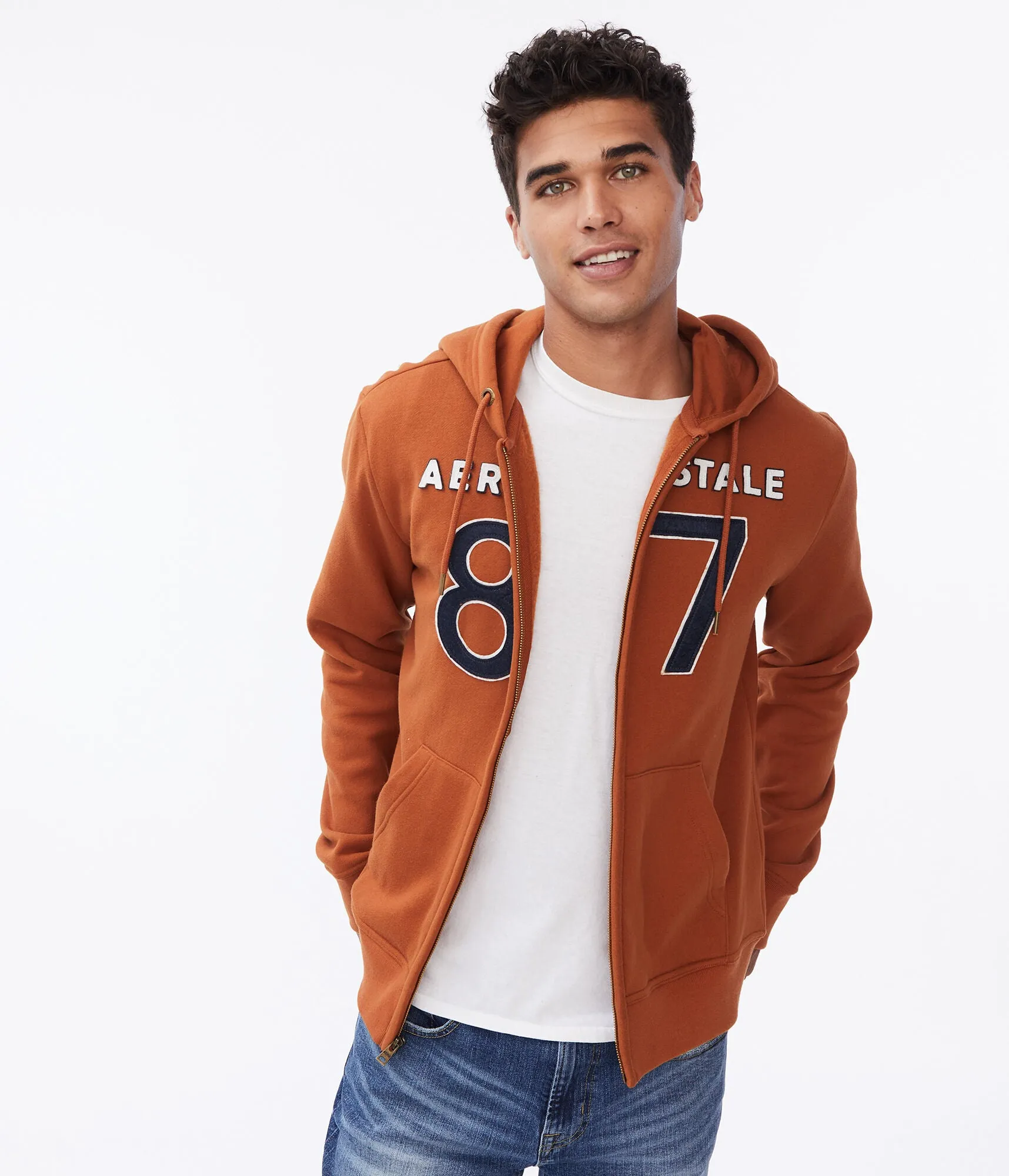 Aeropostale 87 Full-Zip Hoodie
