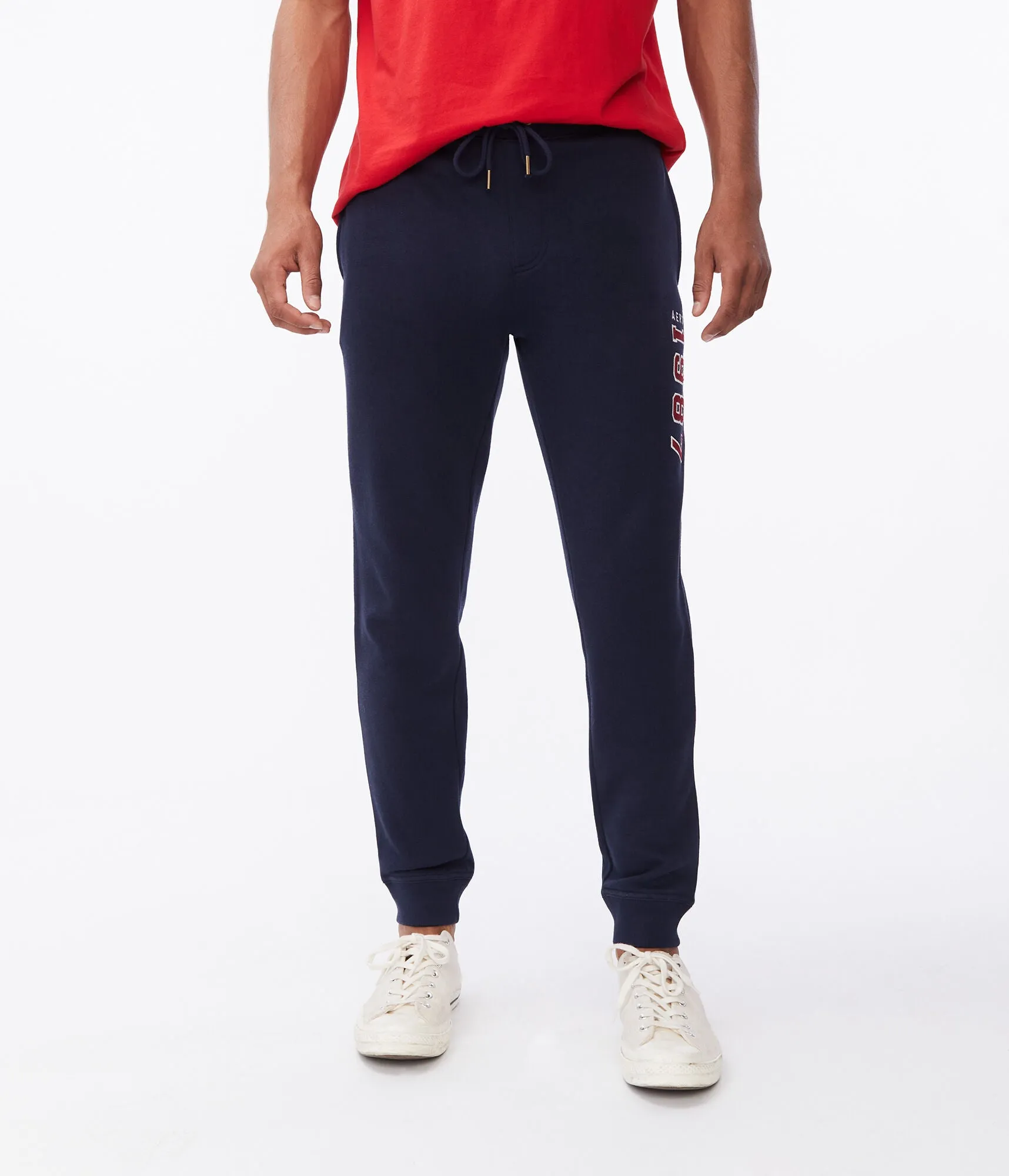 Aeropostale Aero 1987 Logo Jogger Sweatpants
