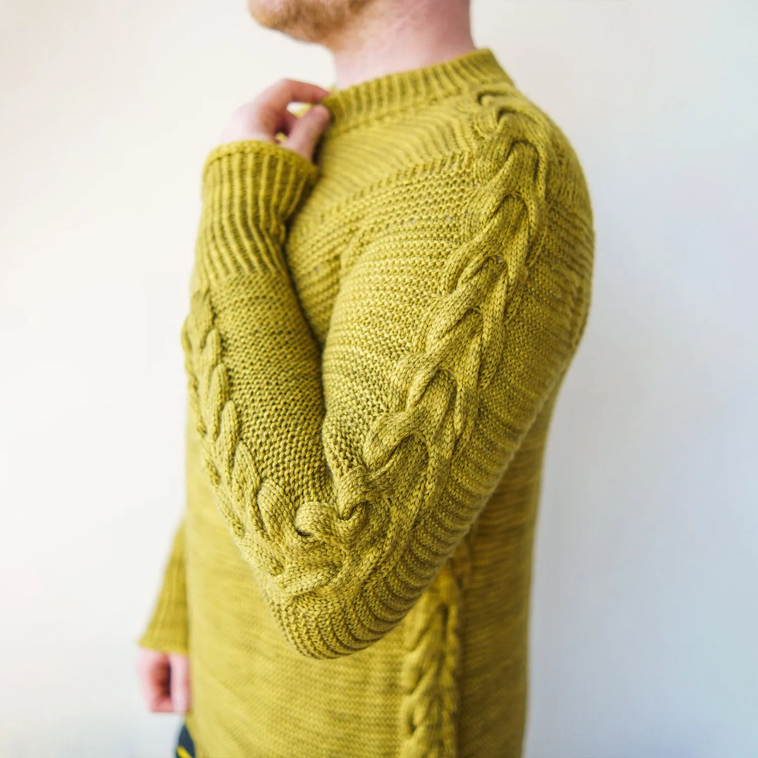 ANTLER SLEEVE SWEATER - ENCHANTED