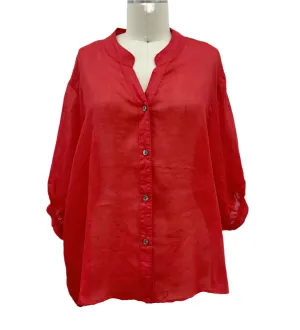 Aurora top red