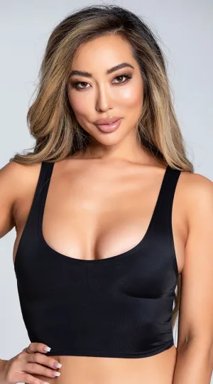 Basic Cropped Tank Top