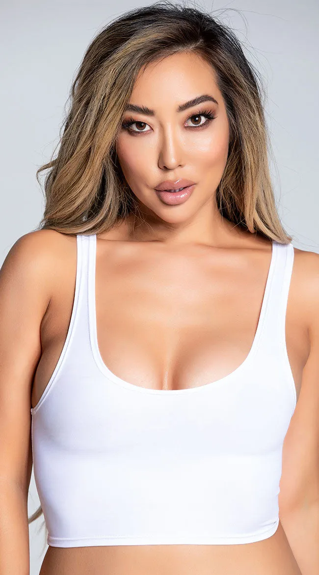 Basic Cropped Tank Top