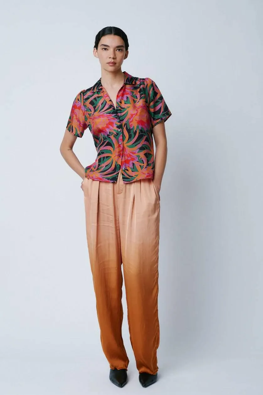 Camp Shirt in Flowers