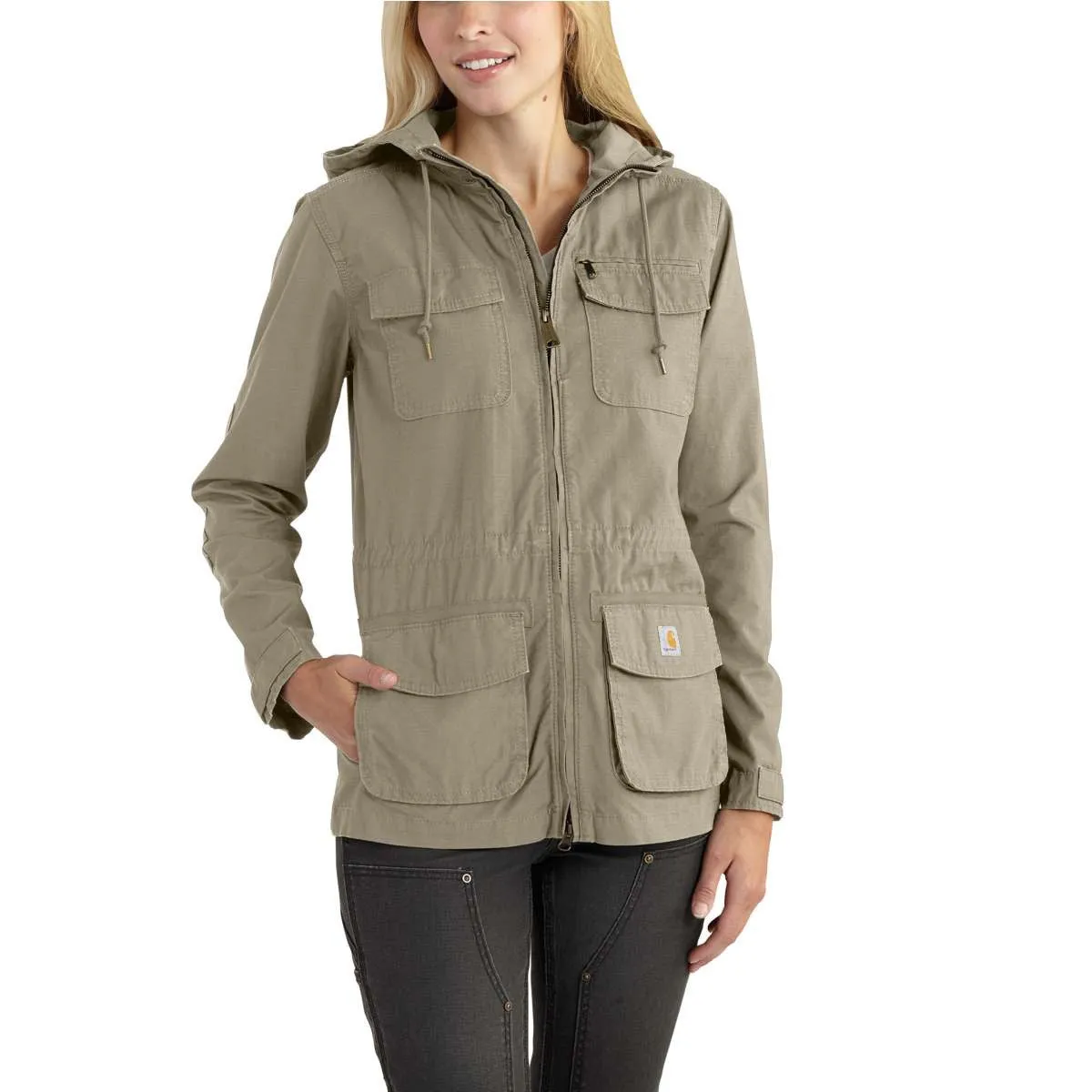 Carhartt Women's Field Khaki El Paso Utility Jacket