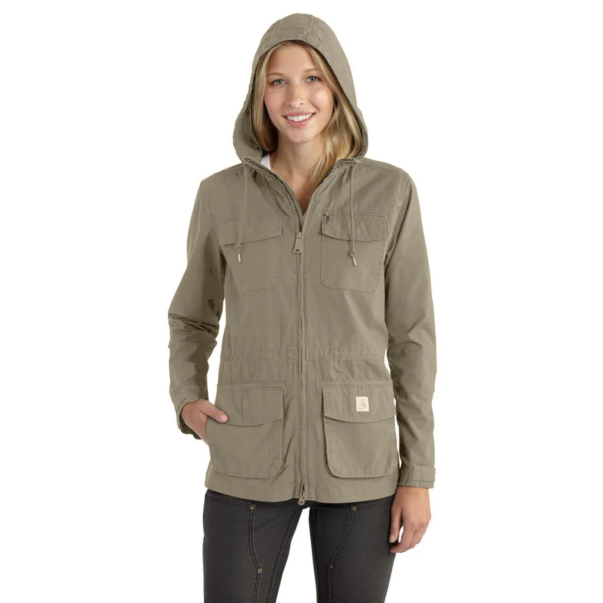 Carhartt Women's Field Khaki El Paso Utility Jacket