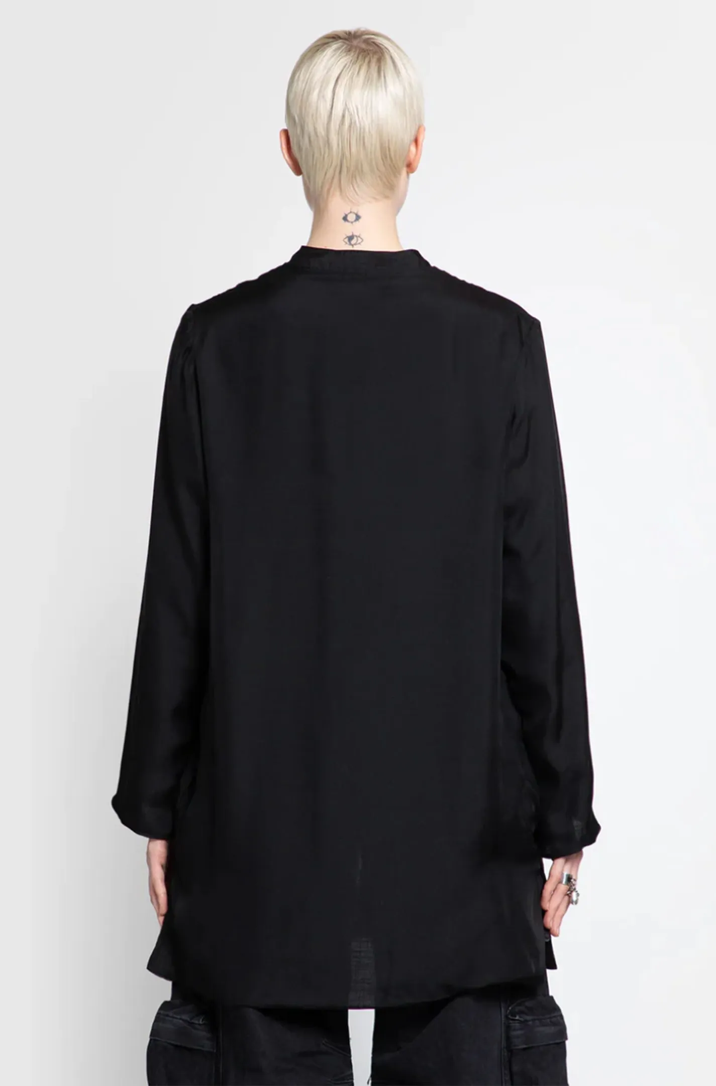 Chiffon Robe Lined with Soft Linen