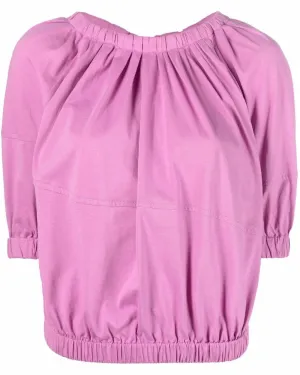 Crocus Purple Tie Back T-Shirt