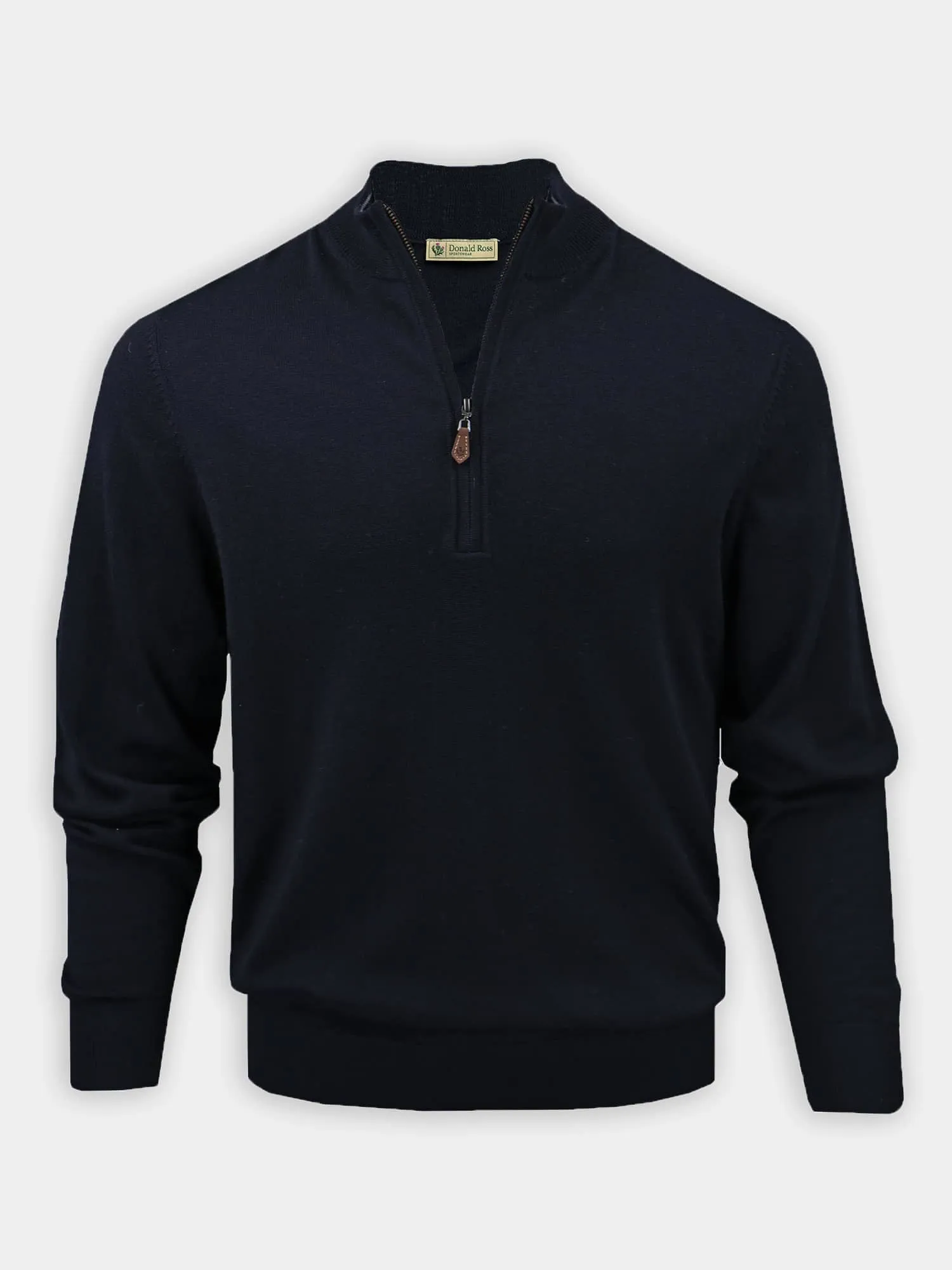 Donald Ross 1/4 Zip - Black