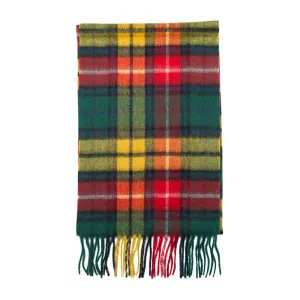 Glenmore 100% Cashmere Tartan Scarf - Buchanan Modern