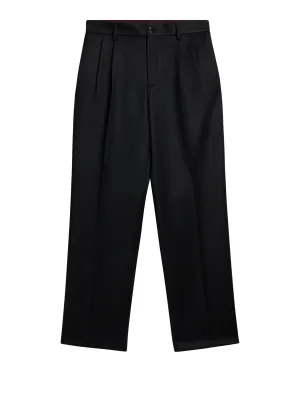 Haij Double Pleat Pants / Black