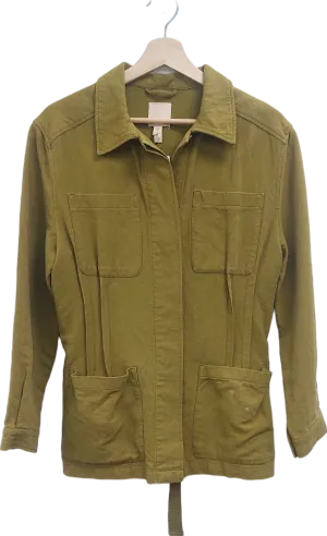 H&M Green Utility Jacket UK 8