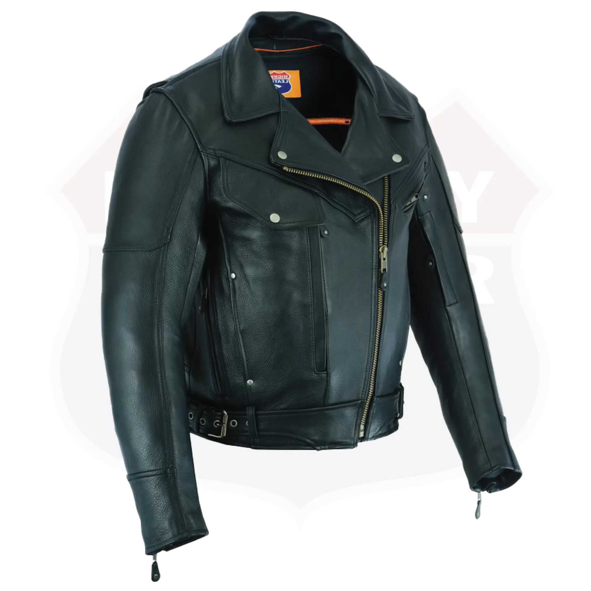 HL10286NKD Highend Men's Pistol Pete Leather Jacket