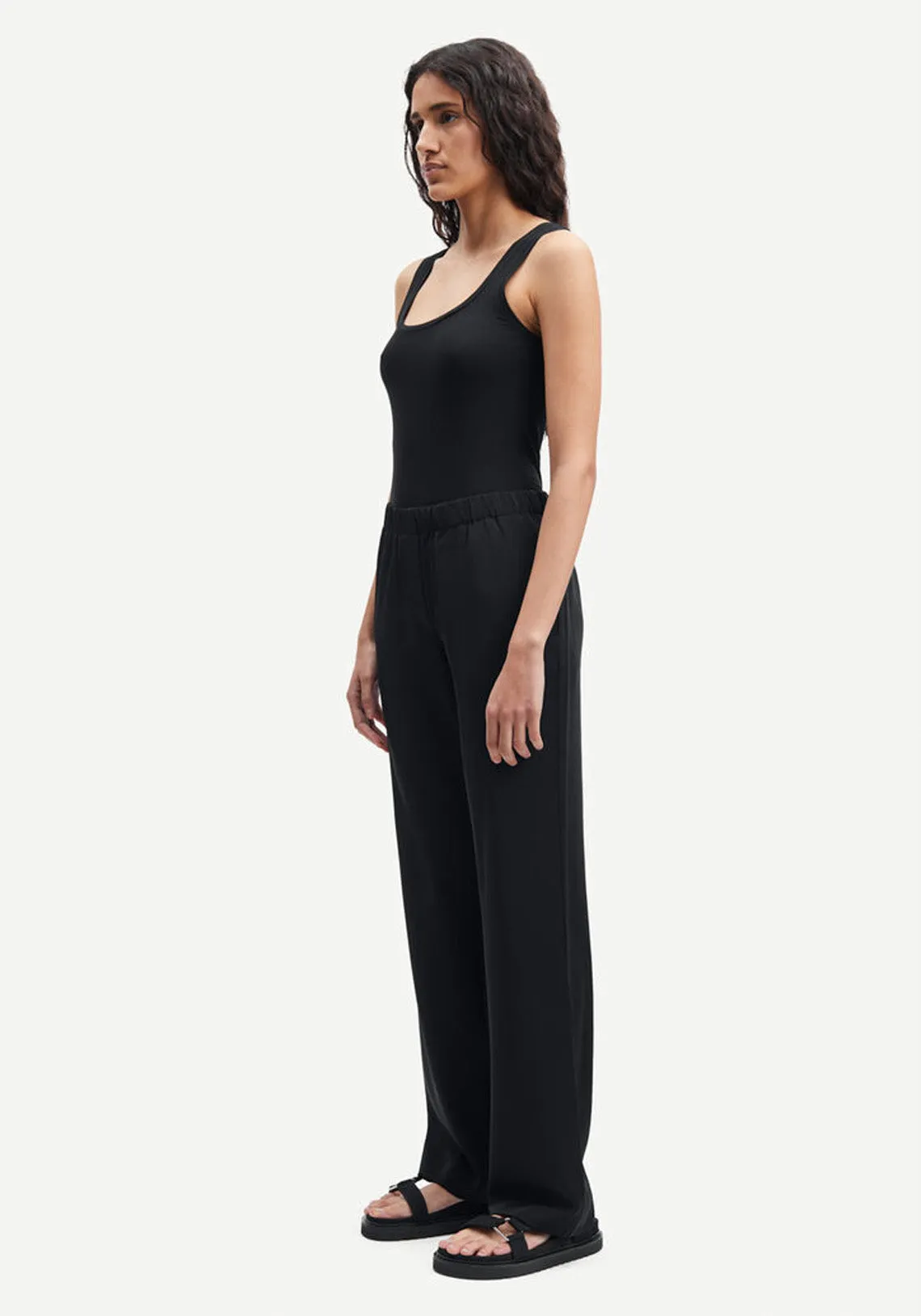 HOYS STRAIGHT PANT BLACK