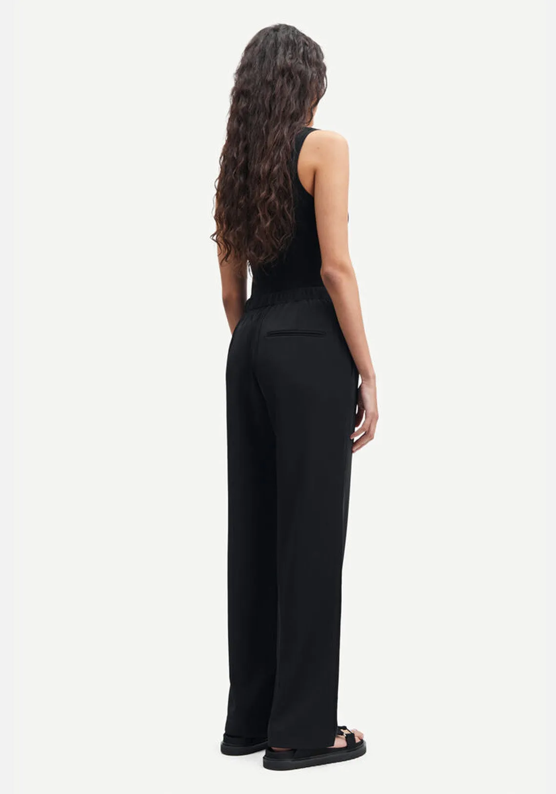 HOYS STRAIGHT PANT BLACK