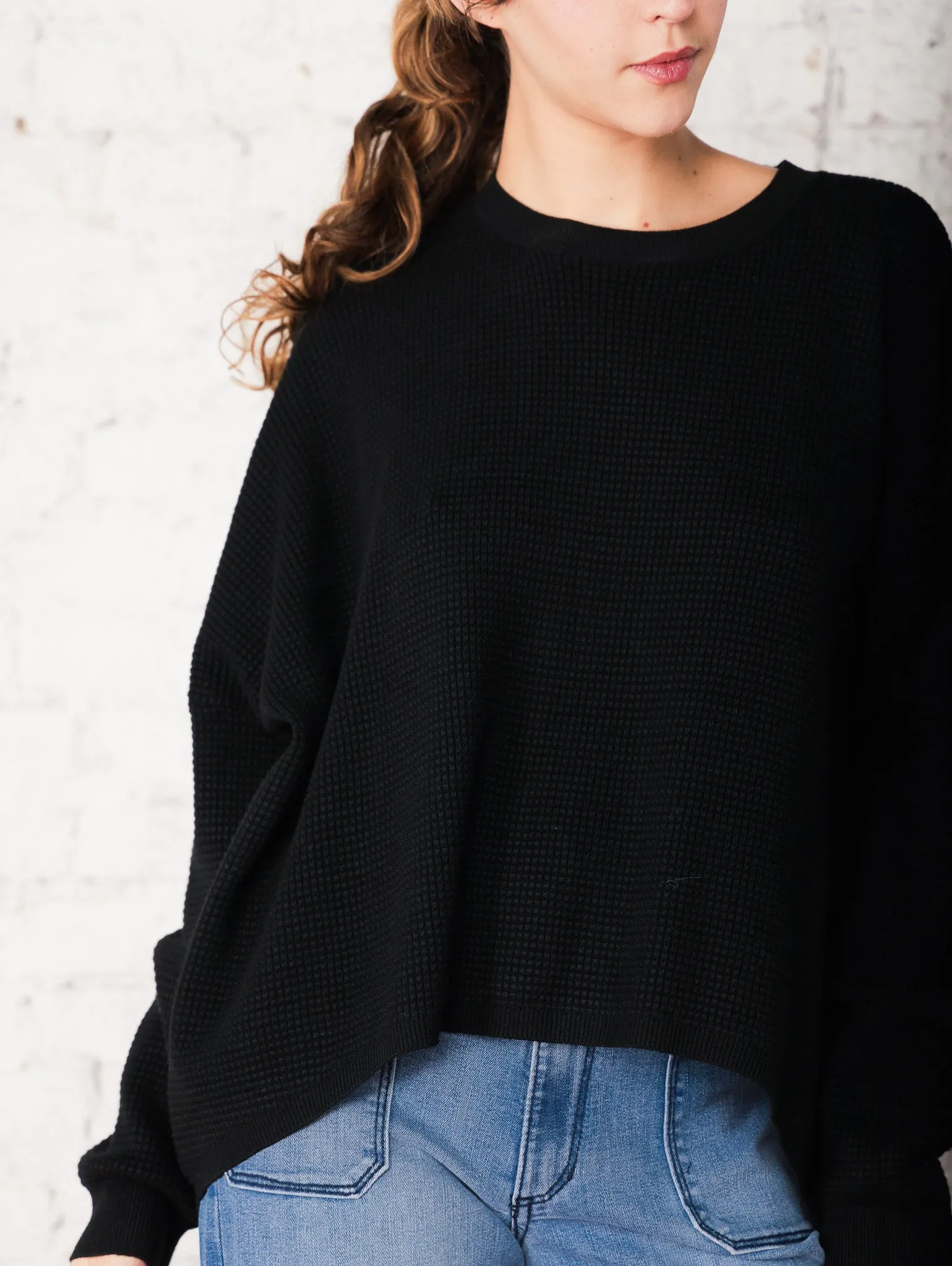 Imogen Waffle Knit Sweater