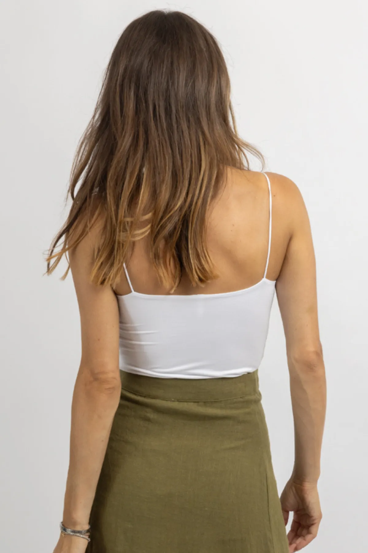 IVORY SEAMLESS ESSENTIAL TANK