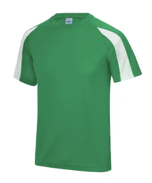 Kelly Green/Arctic White - Contrast cool T