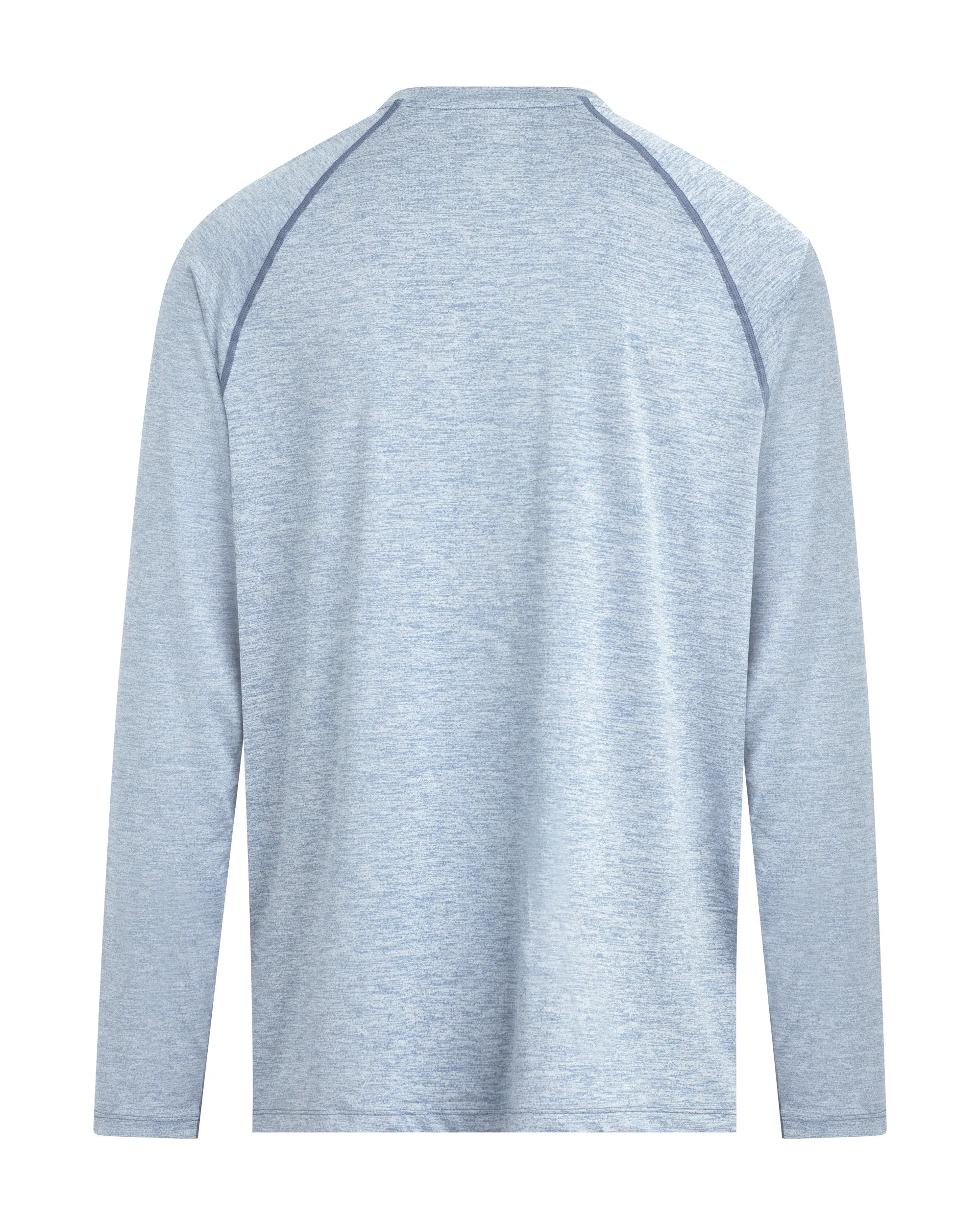 Long-Sleeved Raglan UPF 50  T-Shirt - Blue