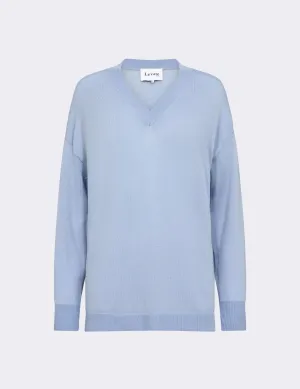 LR-ISMAILA 3 Knit Light blue