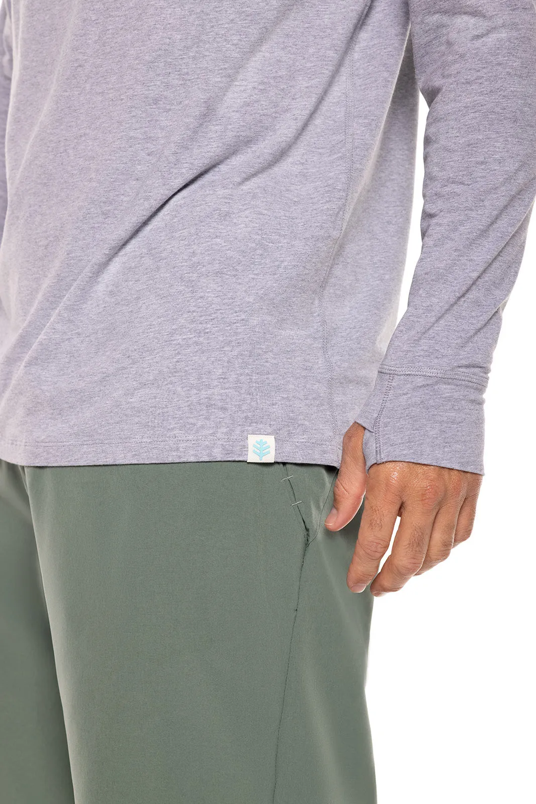 Men's LumaLeo Long Sleeve T-Shirt  |  Grey Heather