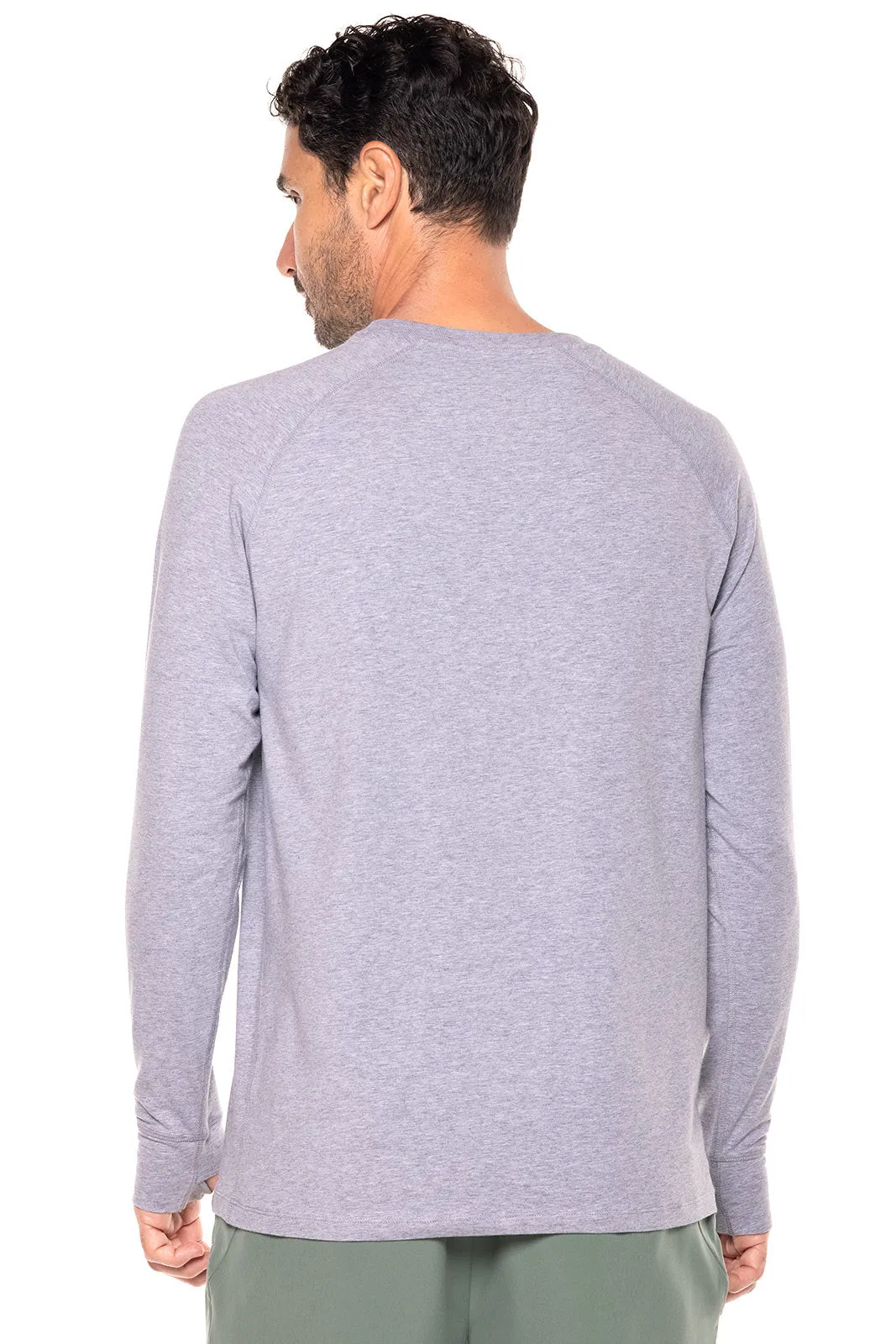 Men's LumaLeo Long Sleeve T-Shirt  |  Grey Heather