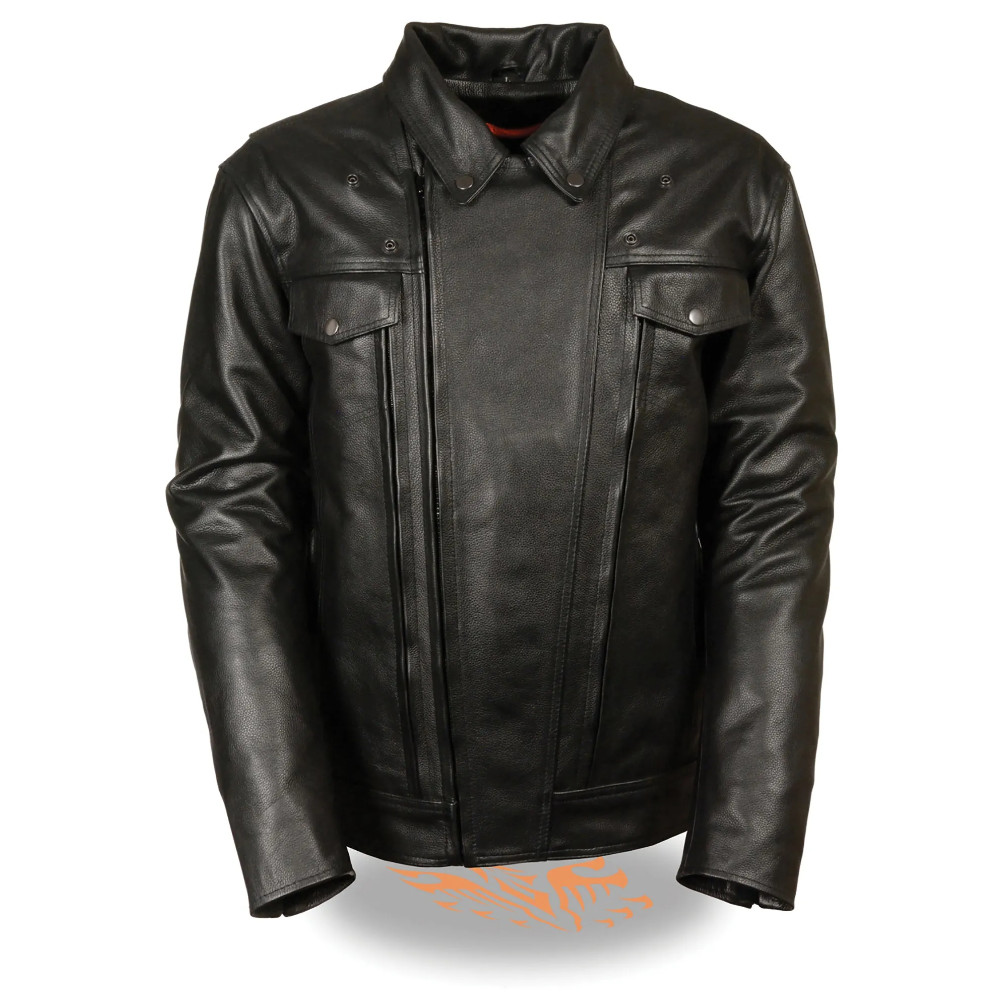 Men's Tall" Utility Pocket Vented Cruiser Jacket