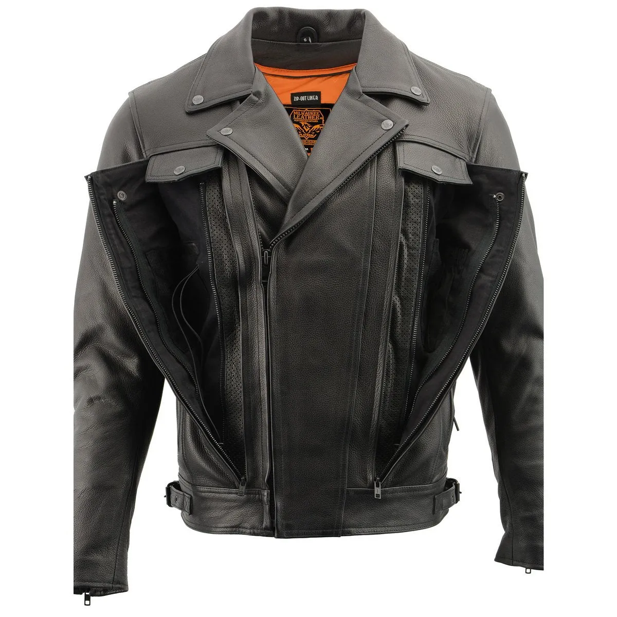 Men's Tall" Utility Pocket Vented Cruiser Jacket