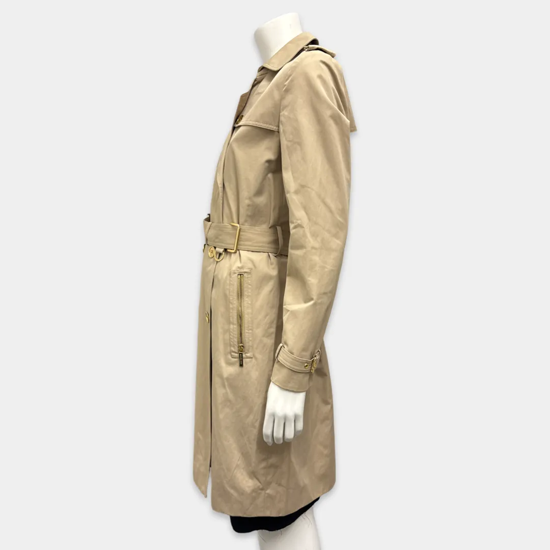 Michael Kors Women's Beige Trench Coat
