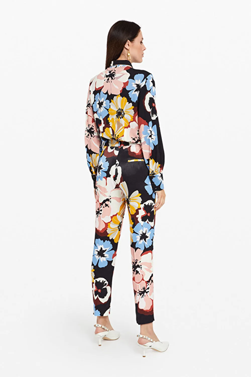 OTTOD'AME CIGARETTE PANT BLACK