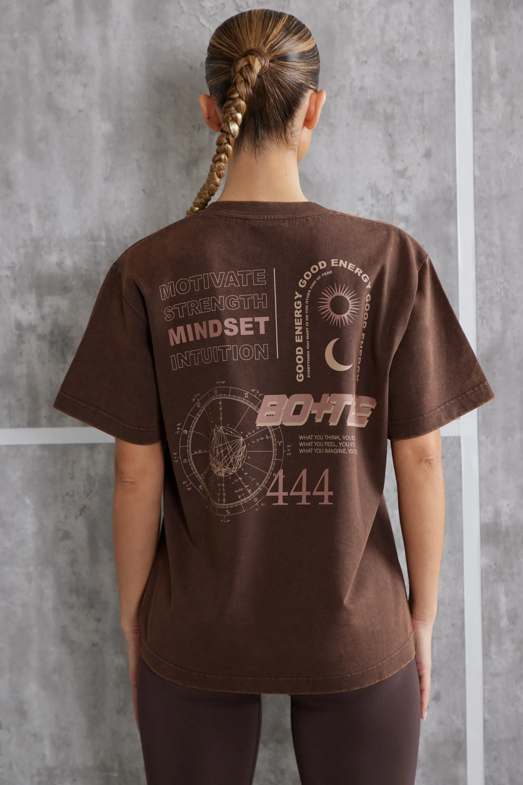 Oversized T-Shirt in Brown