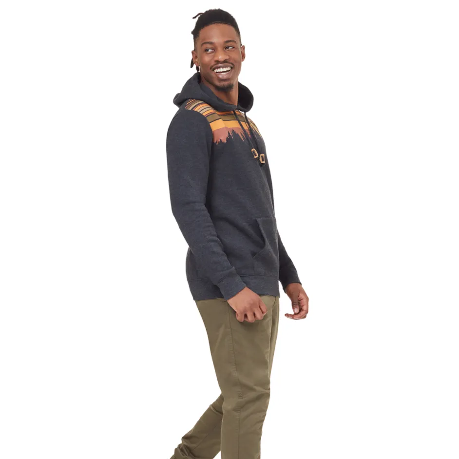 Retro Juniper Hoodie (Meteorite Black Heather)