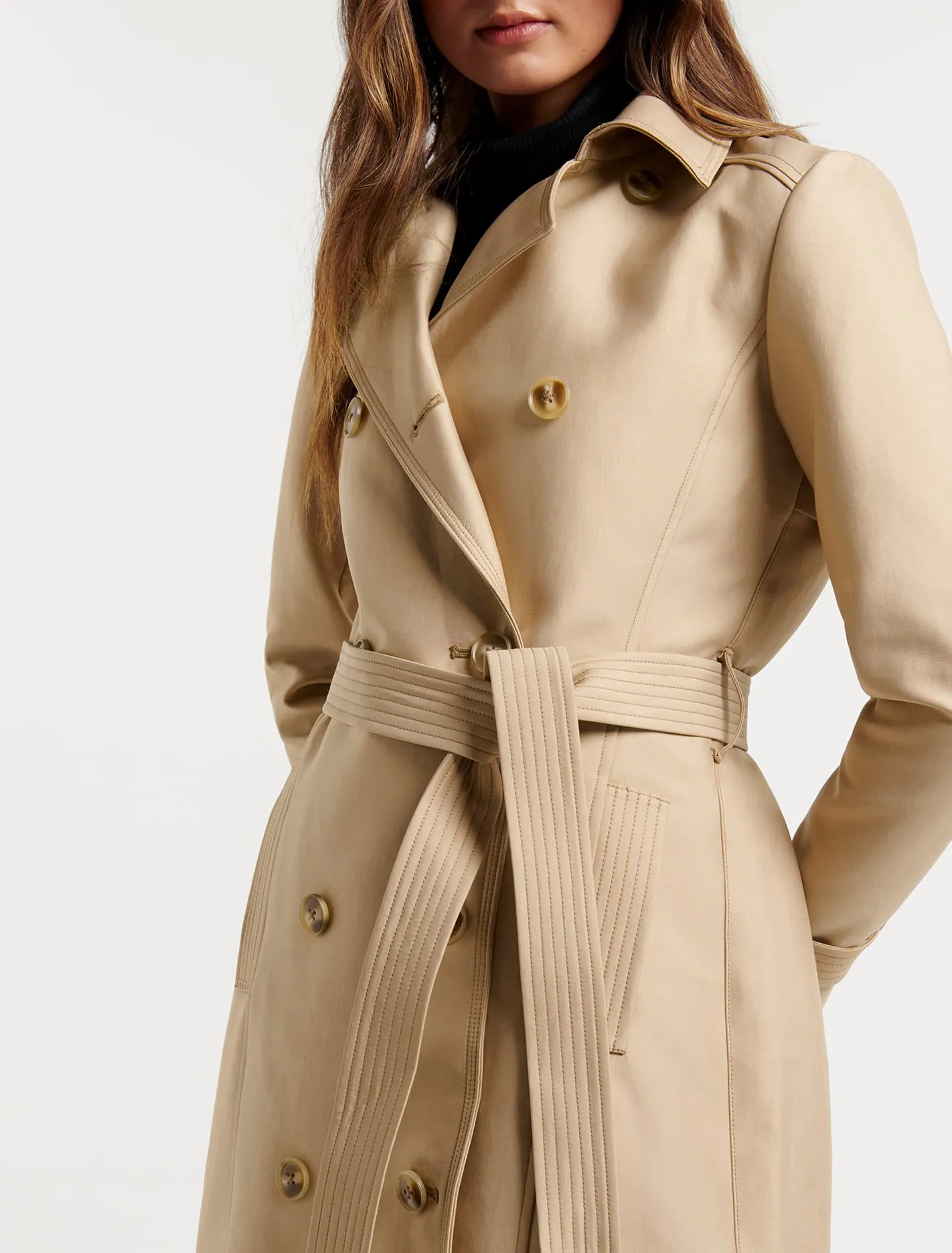 Samara Structured Trench Coat