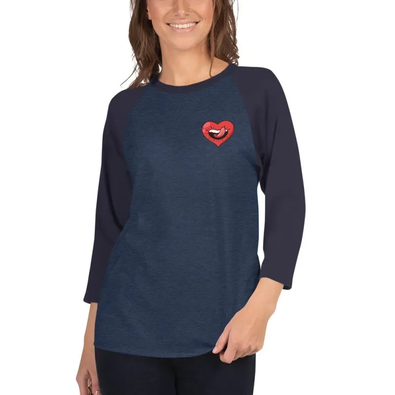 S&B Naughty Raglan Sleeves T-Shirt for Women