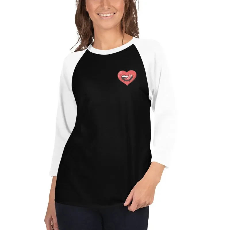 S&B Naughty Raglan Sleeves T-Shirt for Women