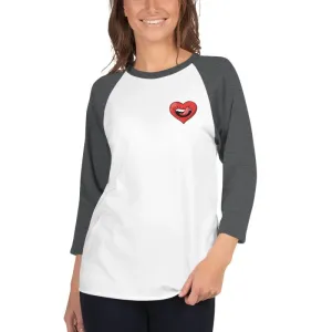 S&B Naughty Raglan Sleeves T-Shirt for Women