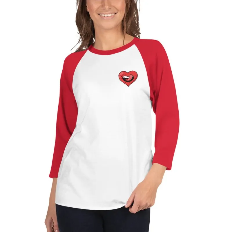 S&B Naughty Raglan Sleeves T-Shirt for Women