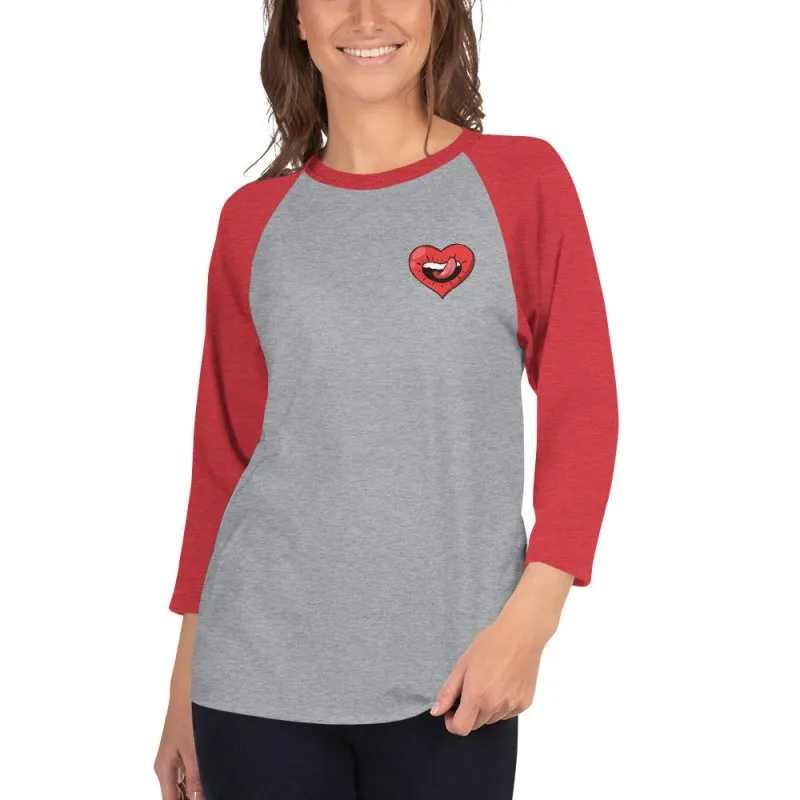 S&B Naughty Raglan Sleeves T-Shirt for Women
