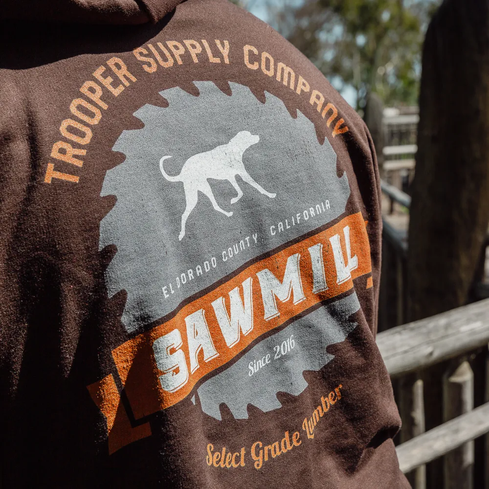 Sawmill - Men's Dog College Hoodie