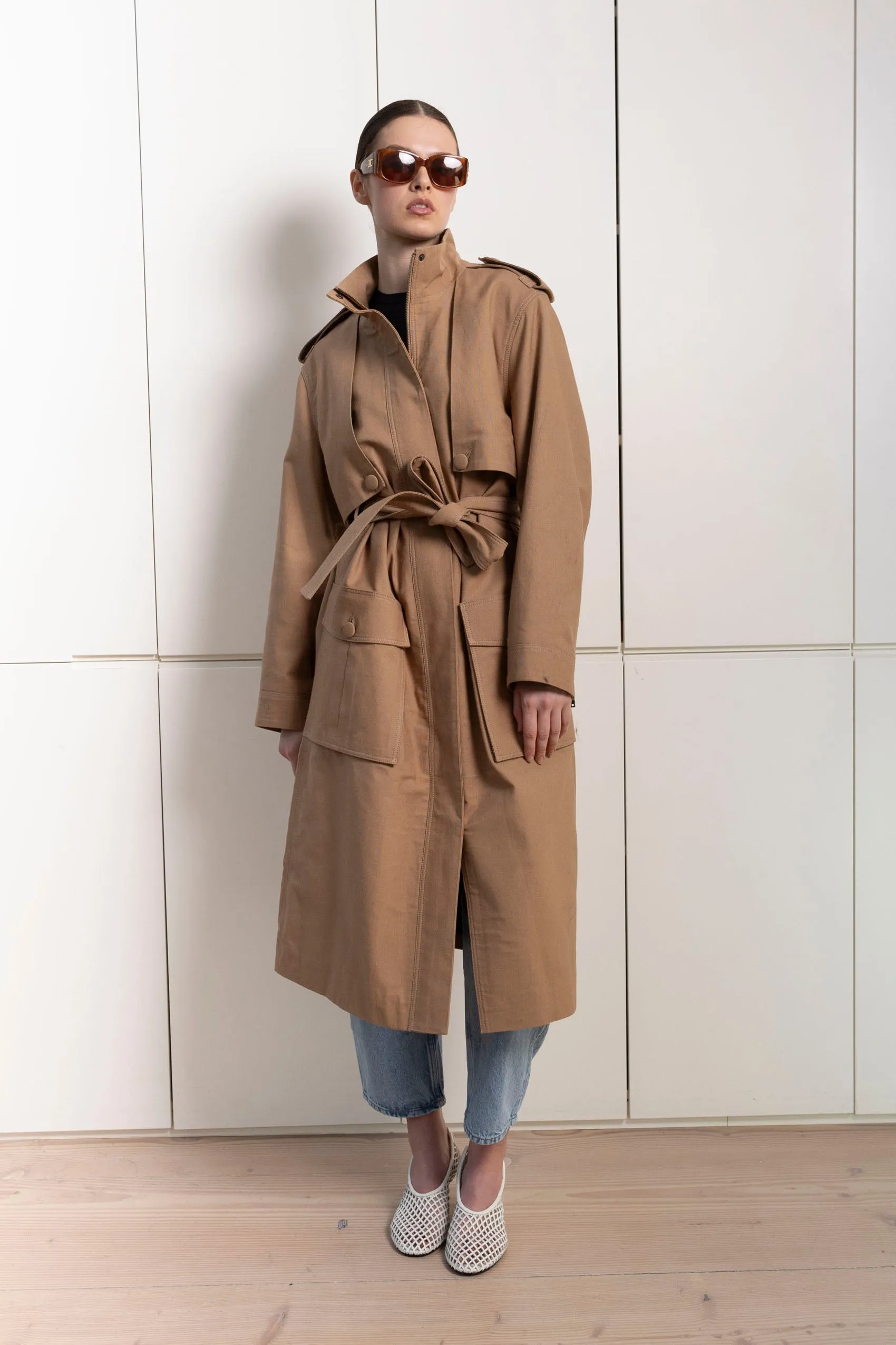Skye Canvas coat