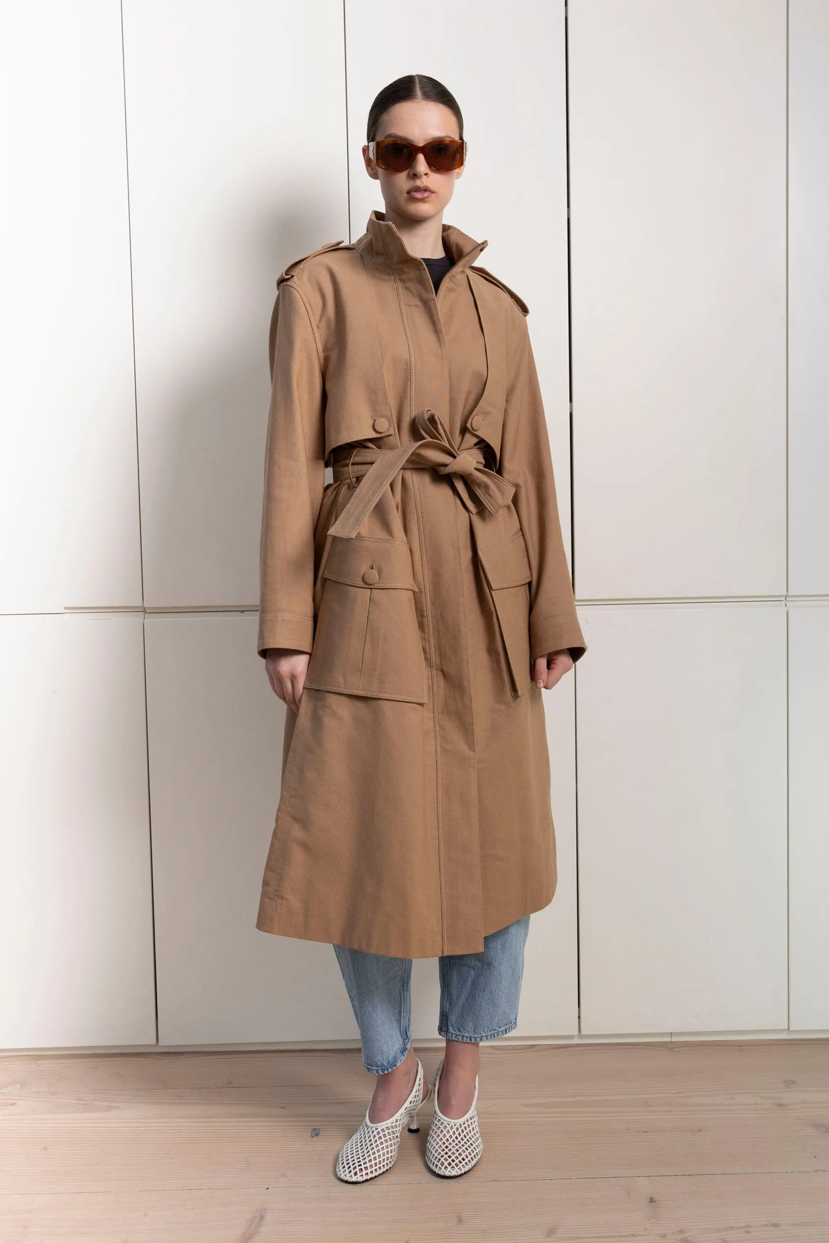 Skye Canvas coat