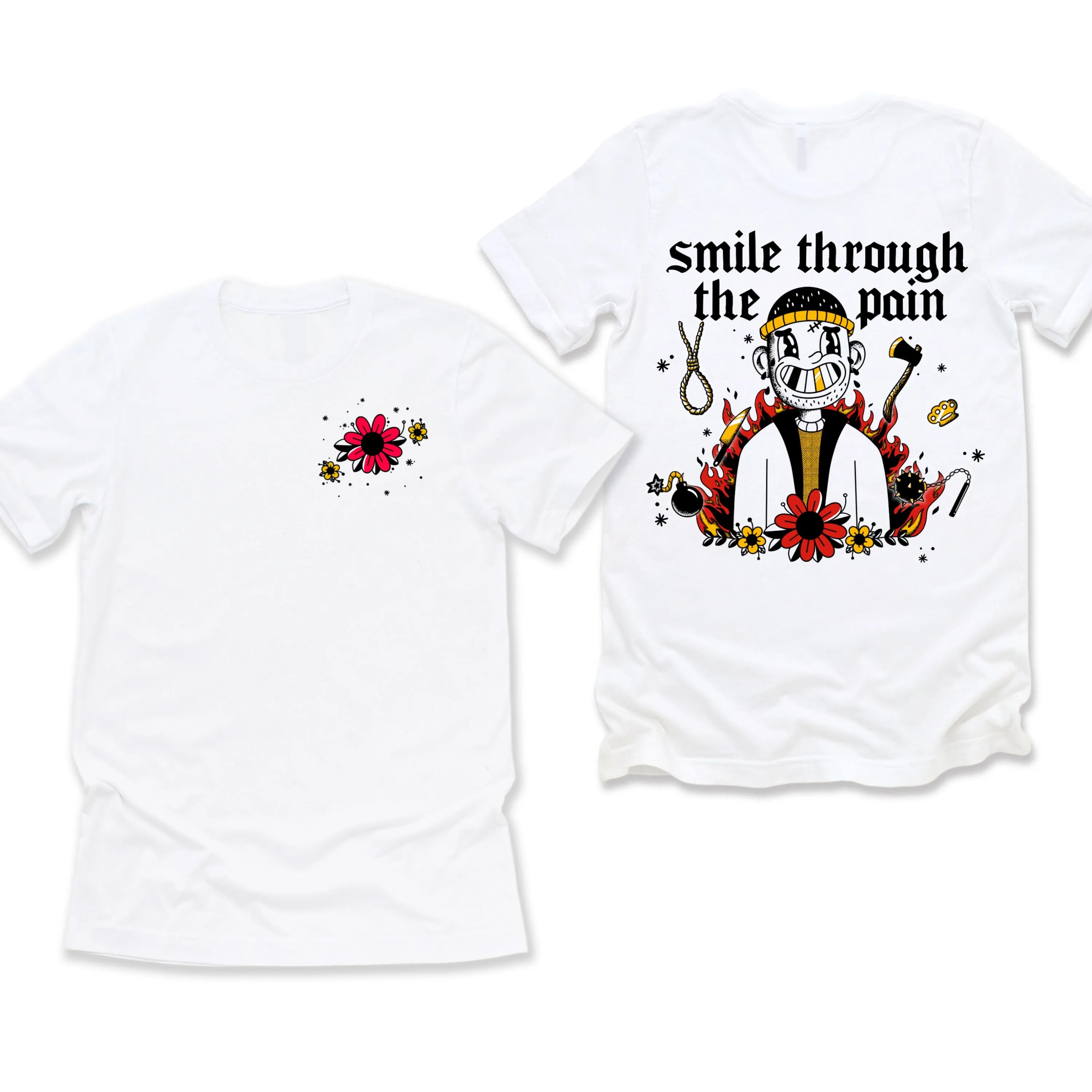Smile Through The Pain - Graphic Tee
