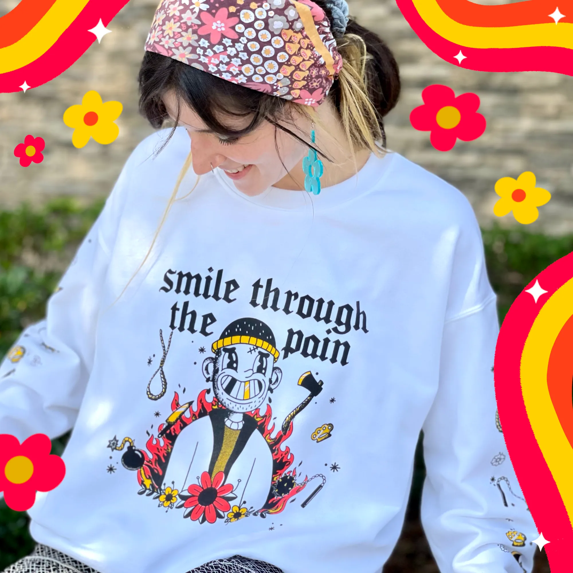 Smile Through The Pain - Graphic Tee