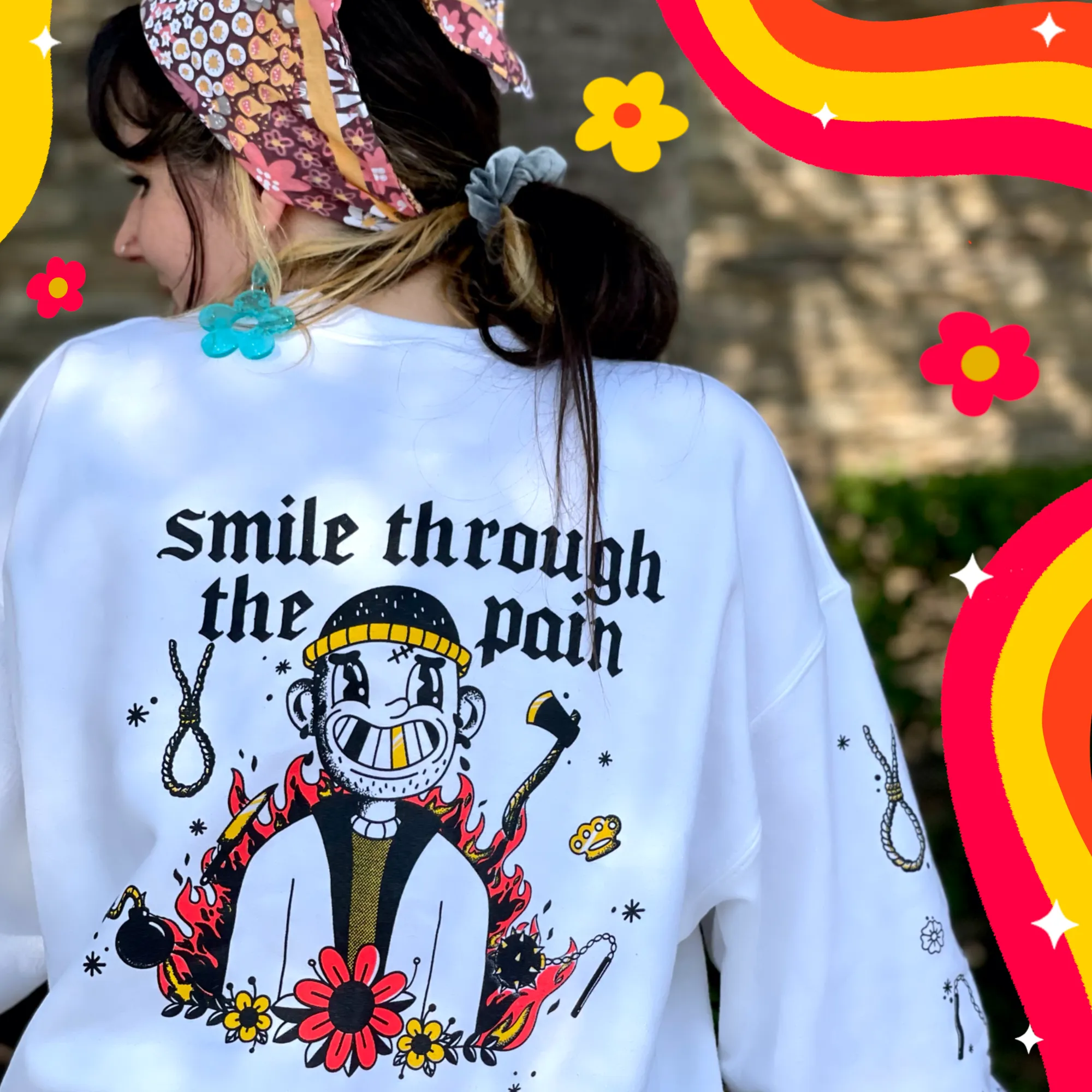 Smile Through The Pain - Graphic Tee