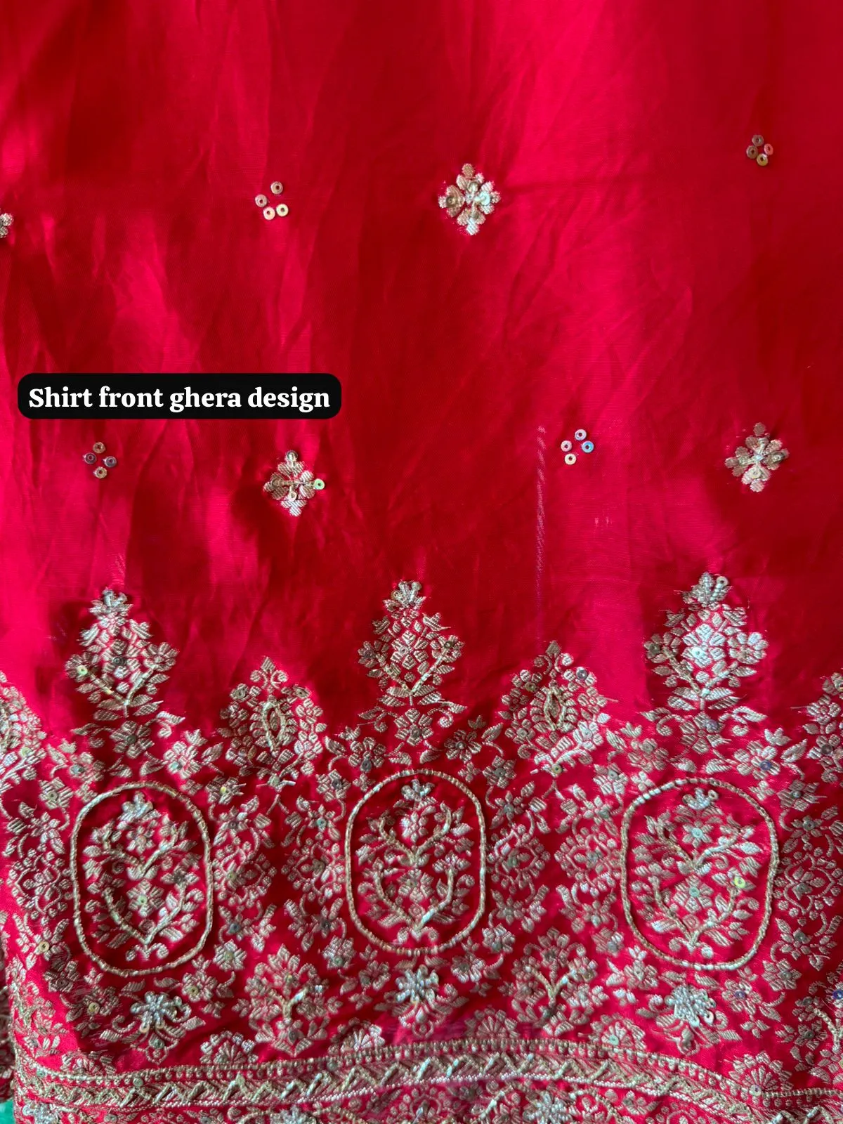 Soft organza Silk Unstitched full size suit