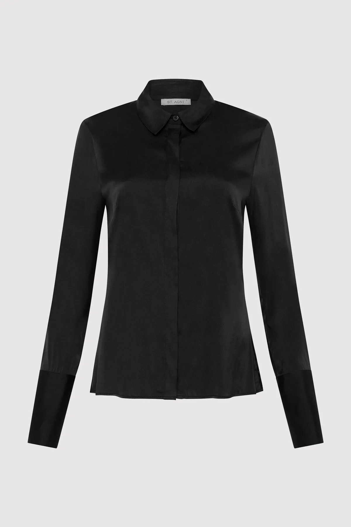Soft Silk Shirt - Black