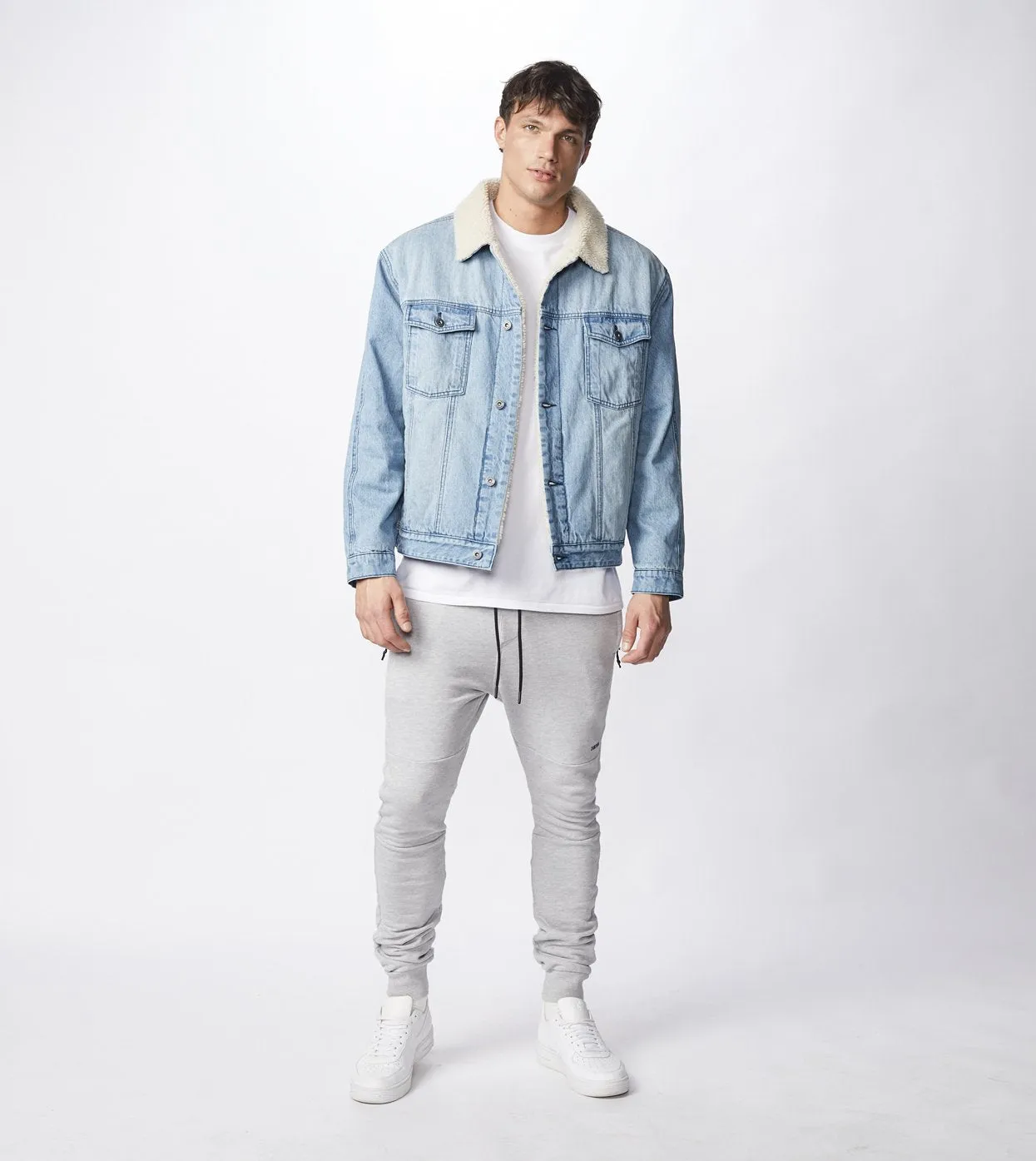 Sureshot Fleece Jogger Grey Marle