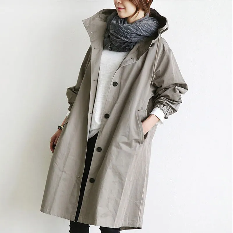 Susan™ - Elegant and Water-Repellent Trench Coat